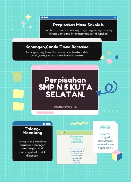 Infografis dari kelas VII&VIII Infografis dari kelas VII&VIII